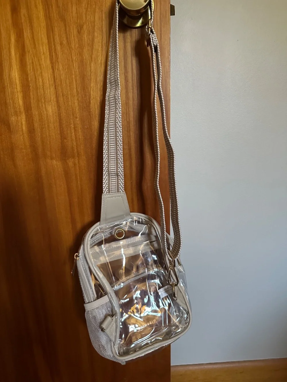 Clear backpack/stadium bag
